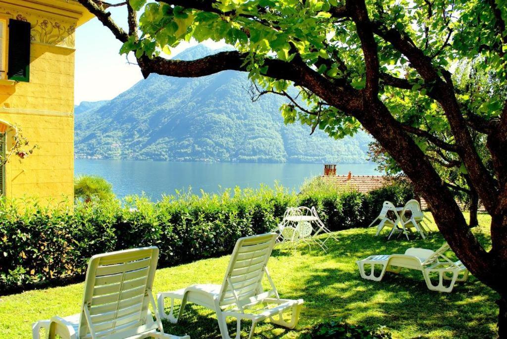 The Family - Apartments In Villa With Lake View Argegno Eksteriør bilde